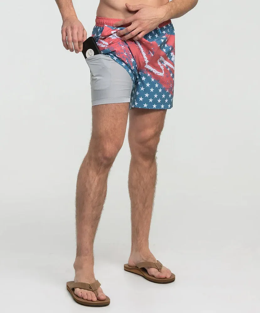 Southern Shirt Co - Blaze of Glory Swim Shorts