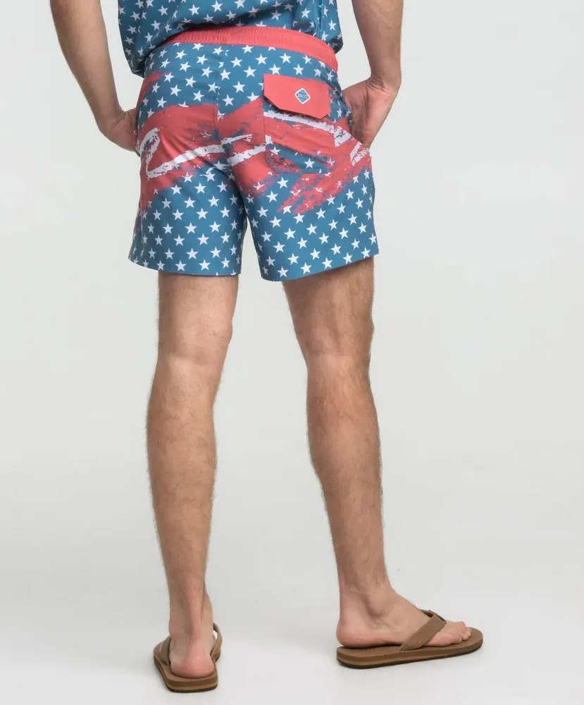 Southern Shirt Co - Blaze of Glory Swim Shorts