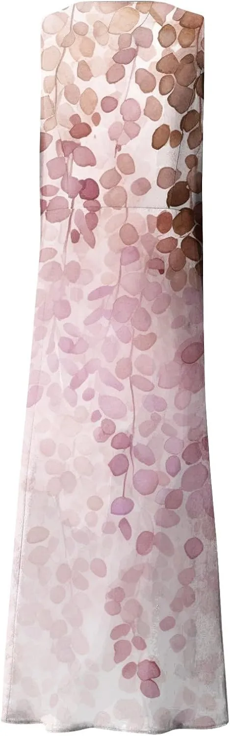 Spring Dresses Women Maxi Dress Loose Sleeveless Dresses Women Casual Spring Summer Cute