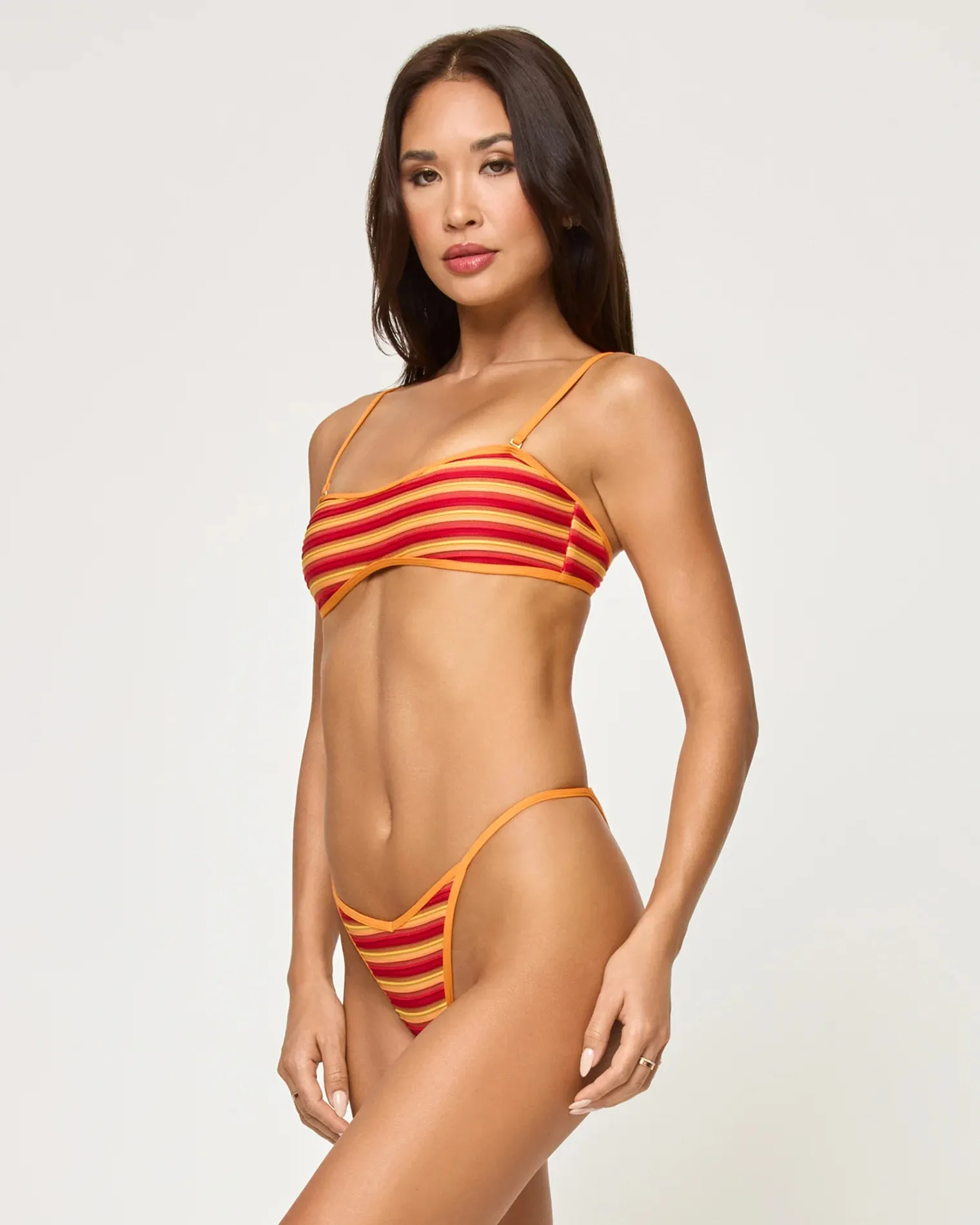 Sunset Stripe Bekah Top