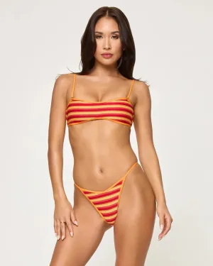 Sunset Stripe Bekah Top