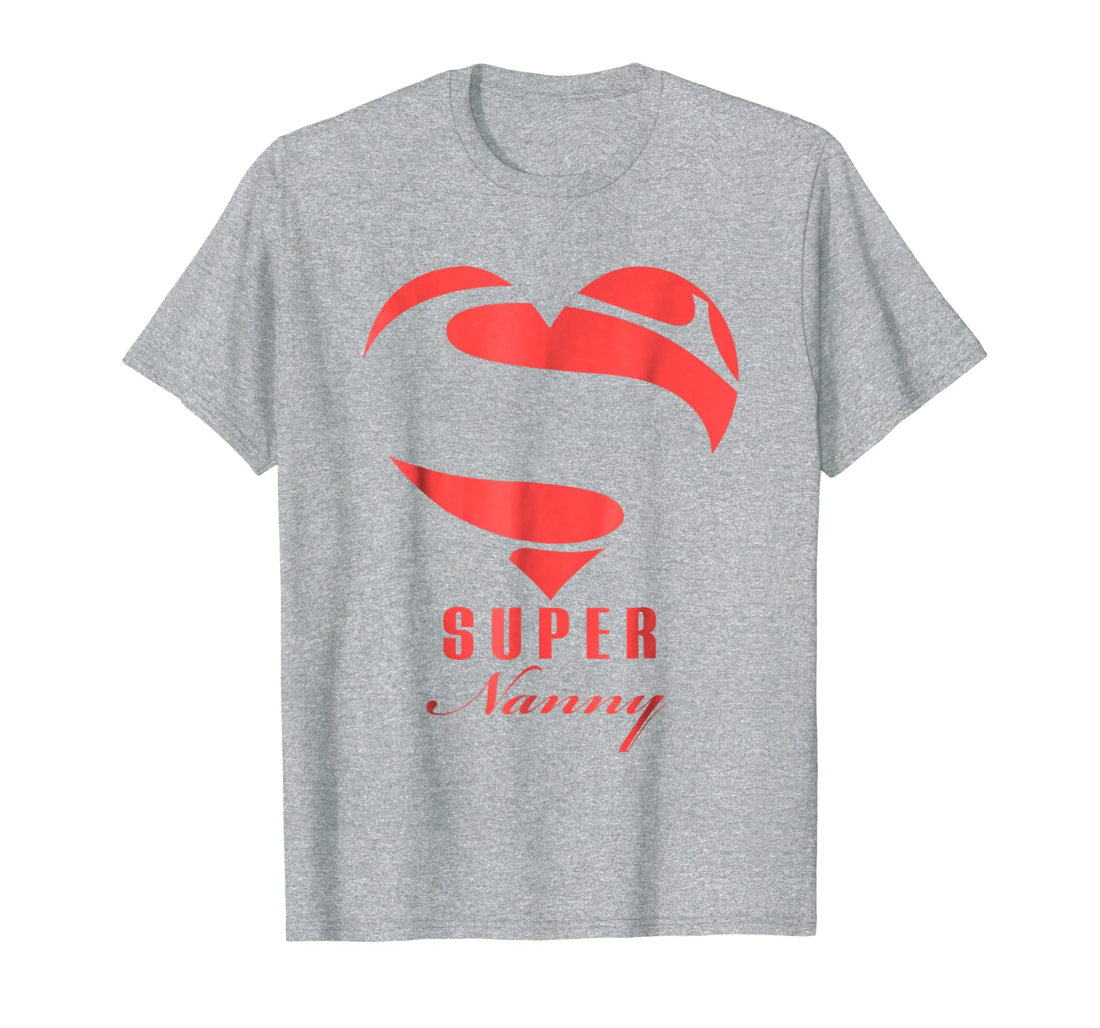 Super Nanny Superhero T Shirt Gift Mother Father Day