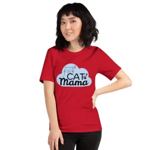 T-Shirts - Cat Mama (Glamourange Pets Staple T-Shirts - Front Print 004 Model)