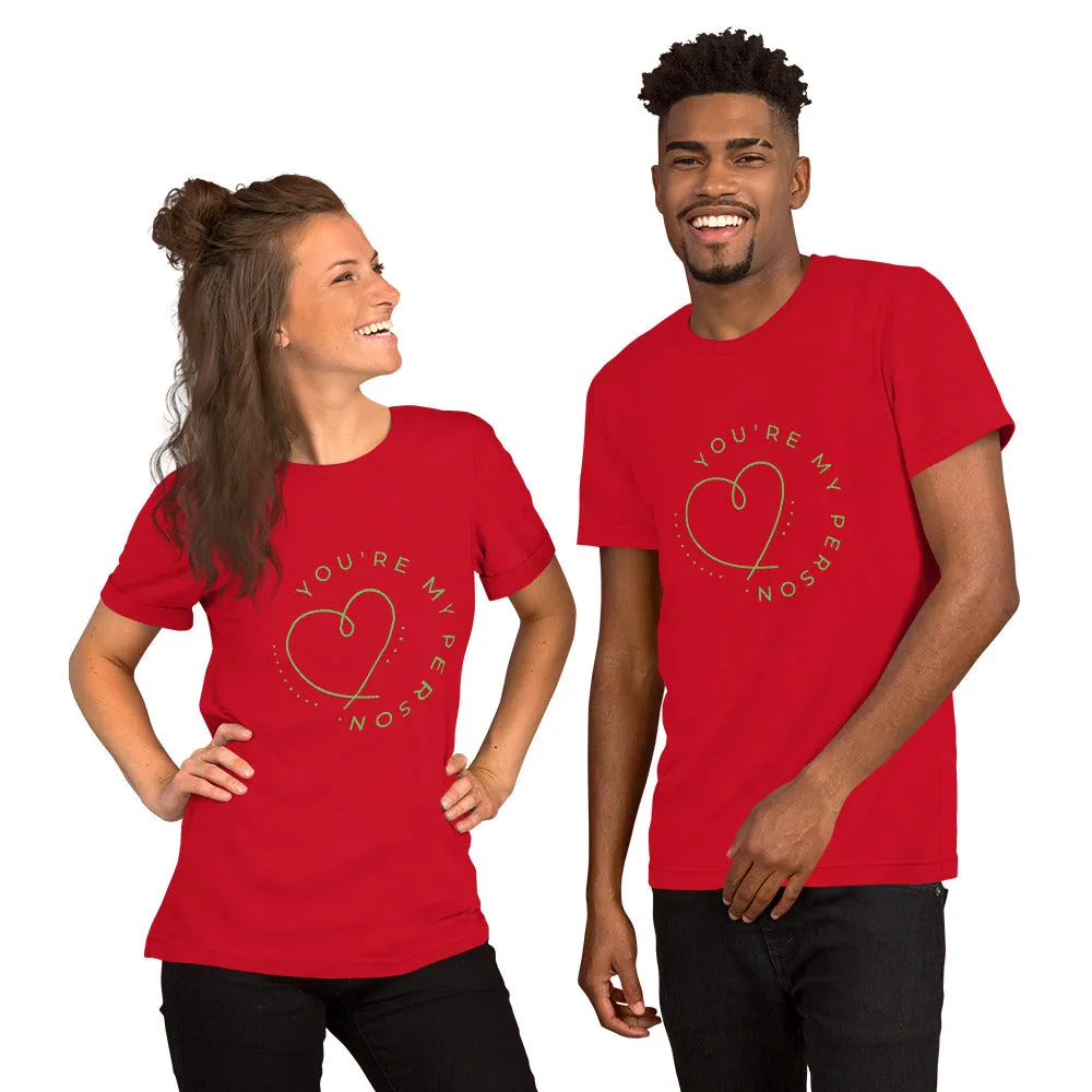 T-Shirts - My Person (Glamourange Friendship Staple T-Shirts - Front Print)