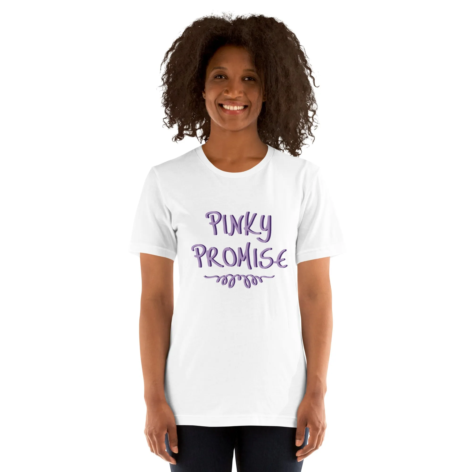 T-Shirts - Pinky Promise (Glamourange Friendship Staple T-Shirts - Front Print)