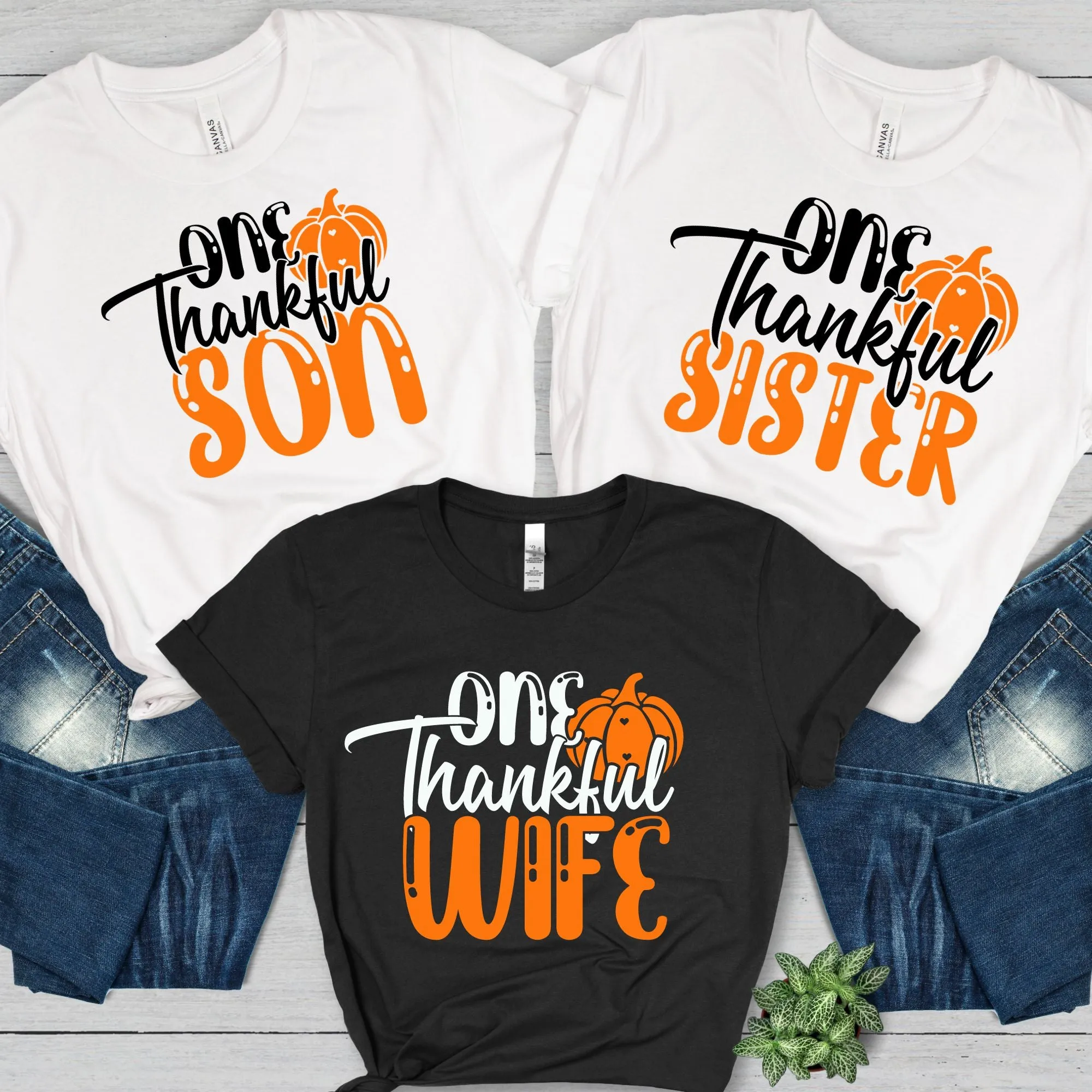 Thankful Family Shirts