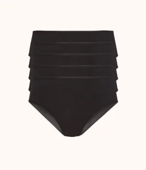 The All-Day Brief 5-Pack: Jet Black