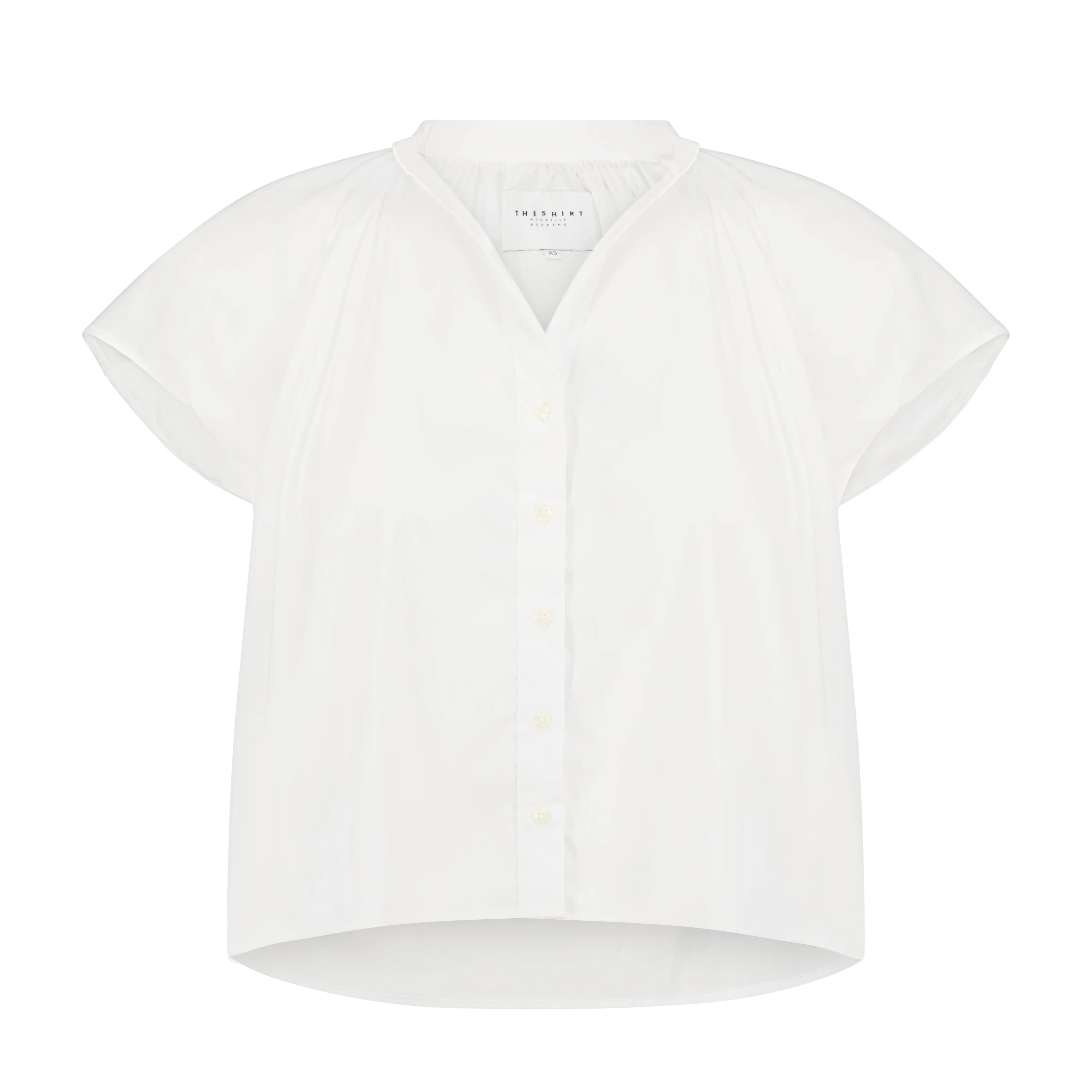 The Flutter Shoulder Short Sleeve Shirt