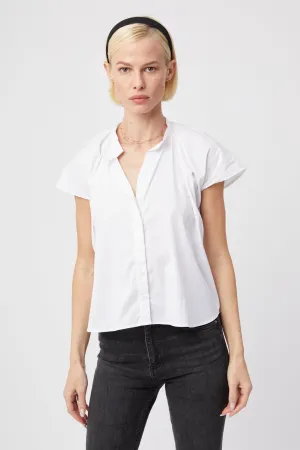 The Flutter Shoulder Short Sleeve Shirt