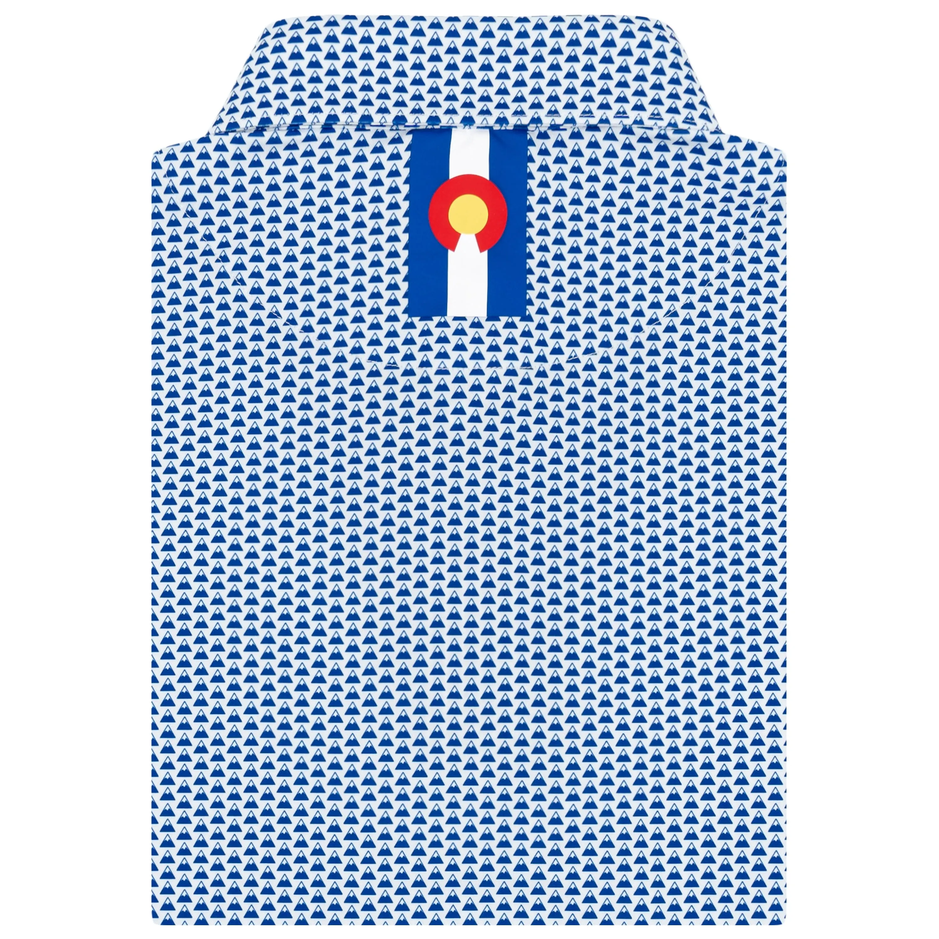 The Fourteener | Performance Polo | The Fourteener - Ocean Blue/White