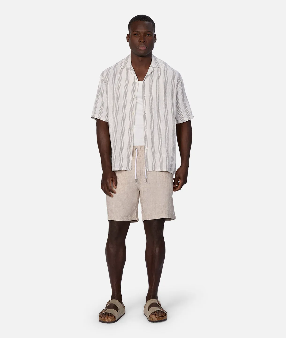 The Granada S/s Shirt - Off White/Stone