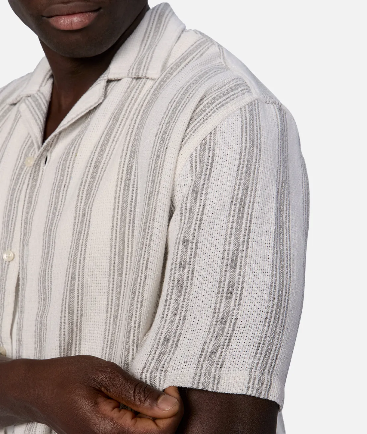 The Granada S/s Shirt - Off White/Stone
