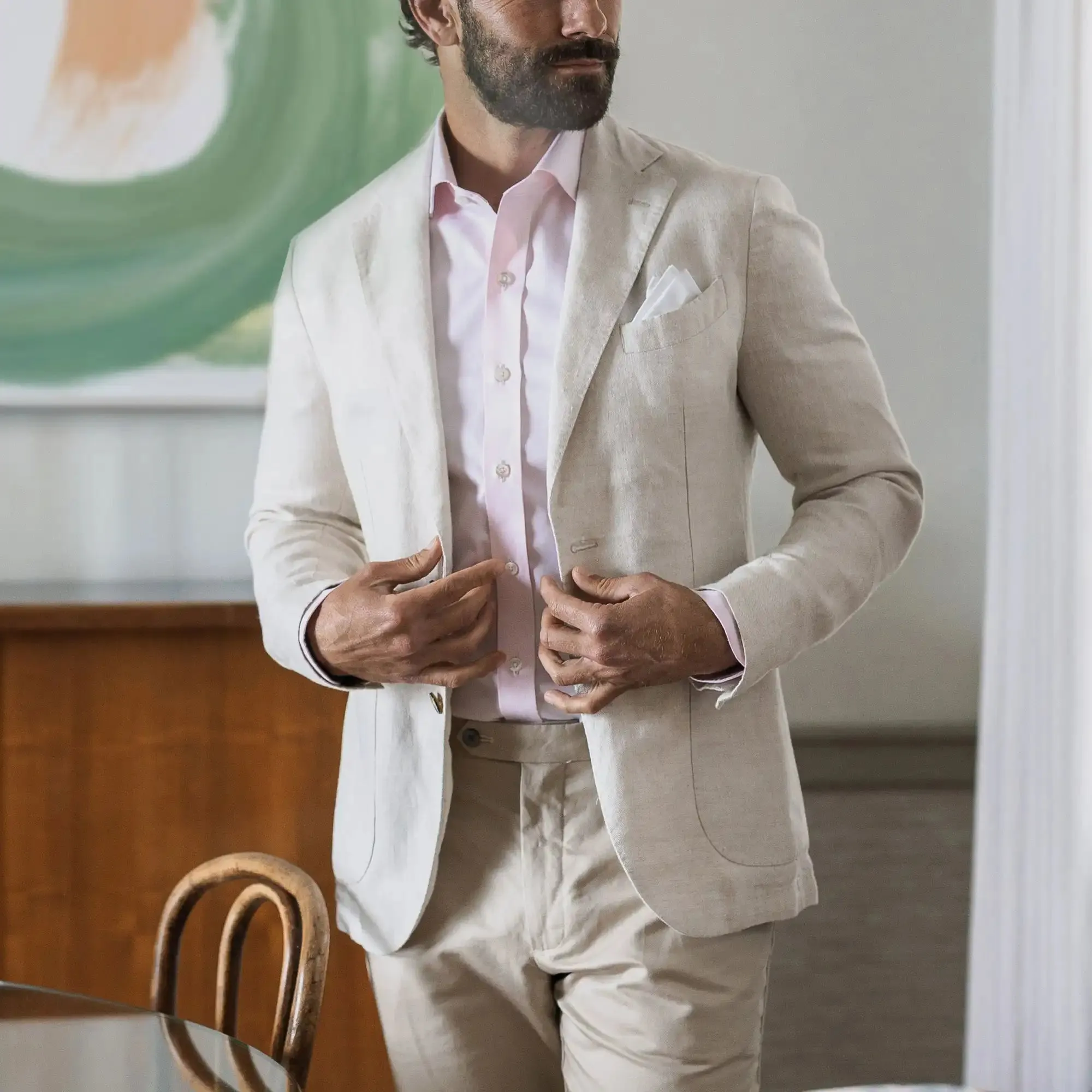 The Pink Signature Fine Twill Custom Shirt