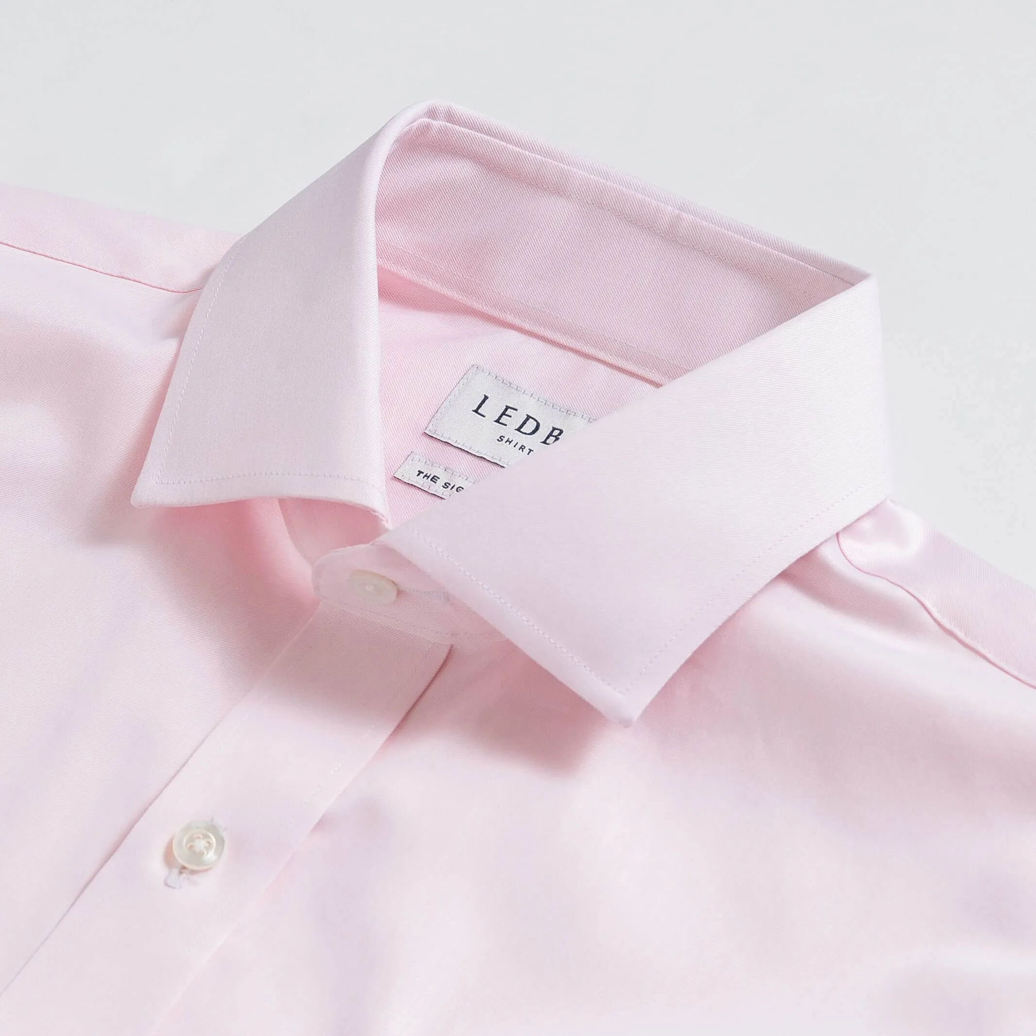 The Pink Signature Fine Twill Custom Shirt