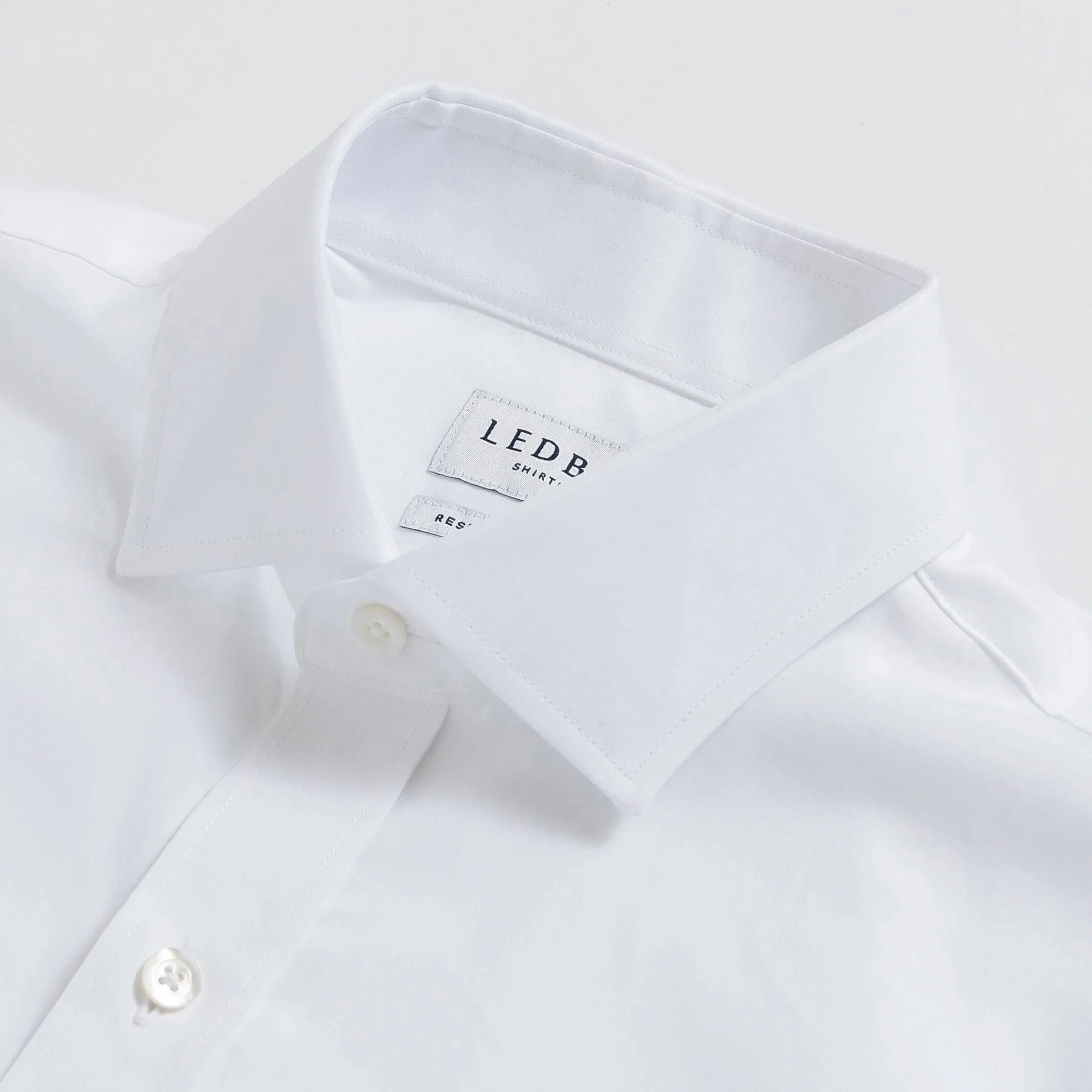 The White Thomas Mason Carlyle Giza Fine Twill Custom Shirt