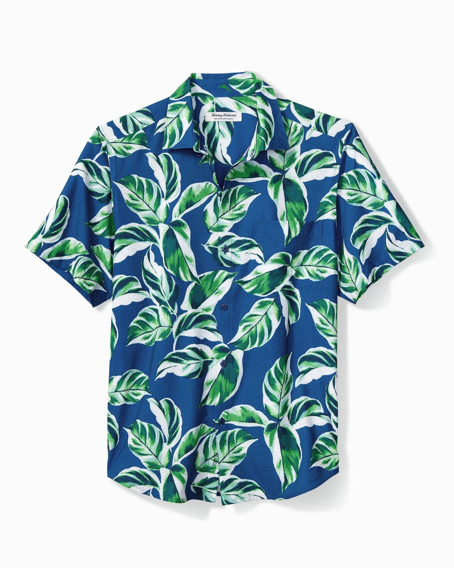 Tommy Bahama Bahama Coast Harbor Leaves IslandZone Camp Shirt