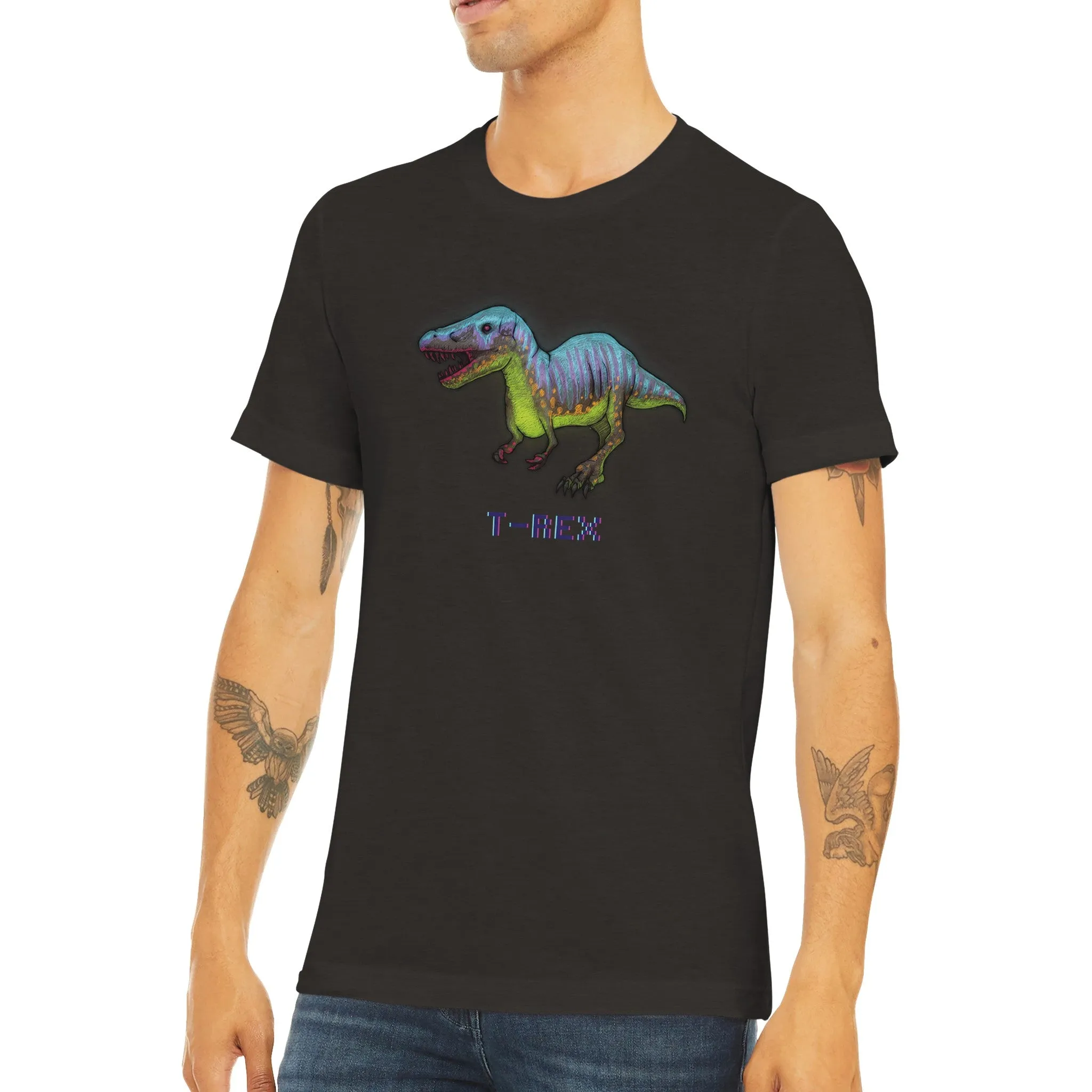 TRex Triblend Unisex Crewneck T-shirt