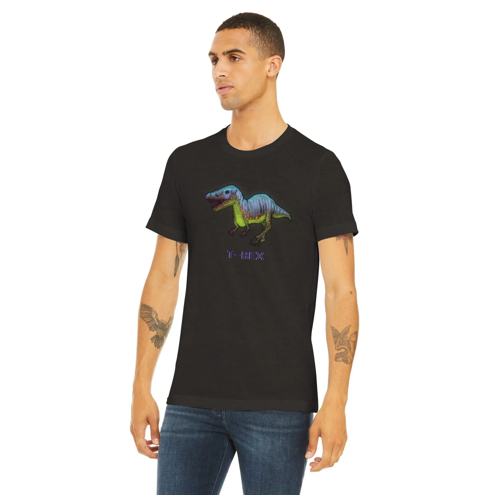TRex Triblend Unisex Crewneck T-shirt