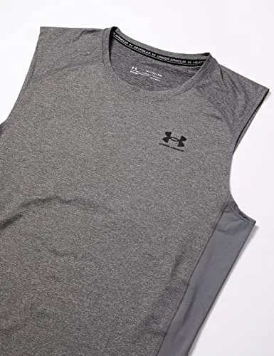 Under Armour Men UA HG Armour Comp SL, Cooling & Breathable Tank Top for Men, Gym Vest with Anti-Odour Material