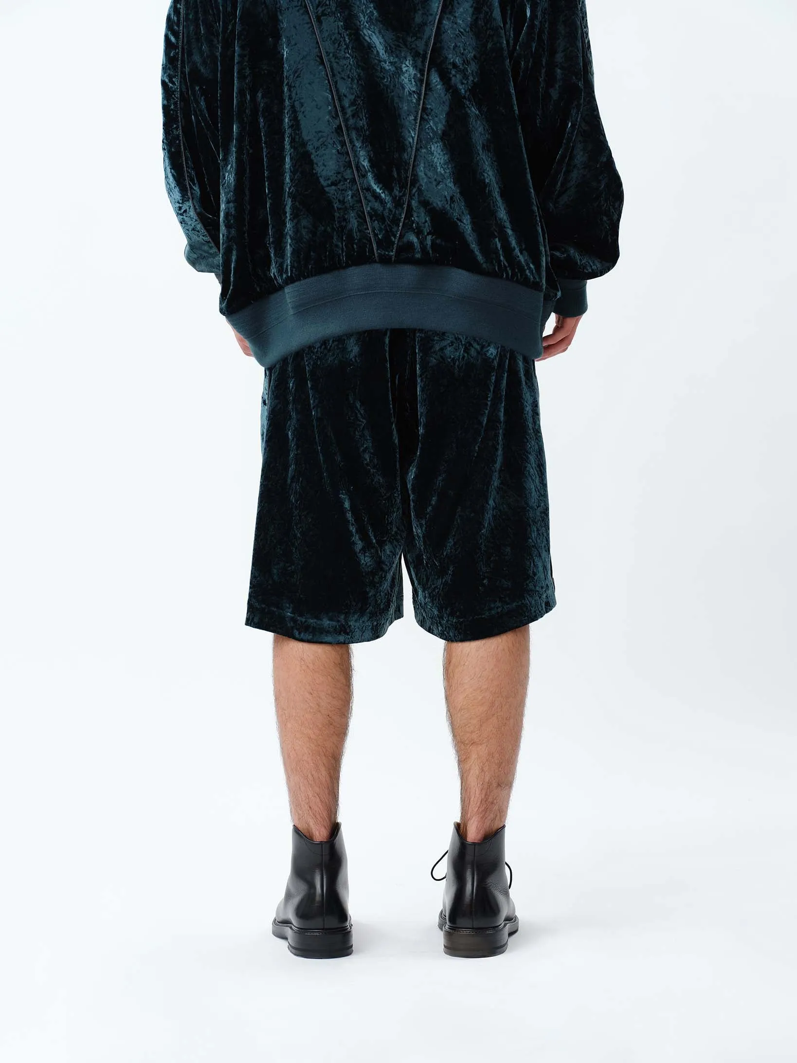 VELVET TRANSFORM EASY TRACK PANTS .12【GREEN】