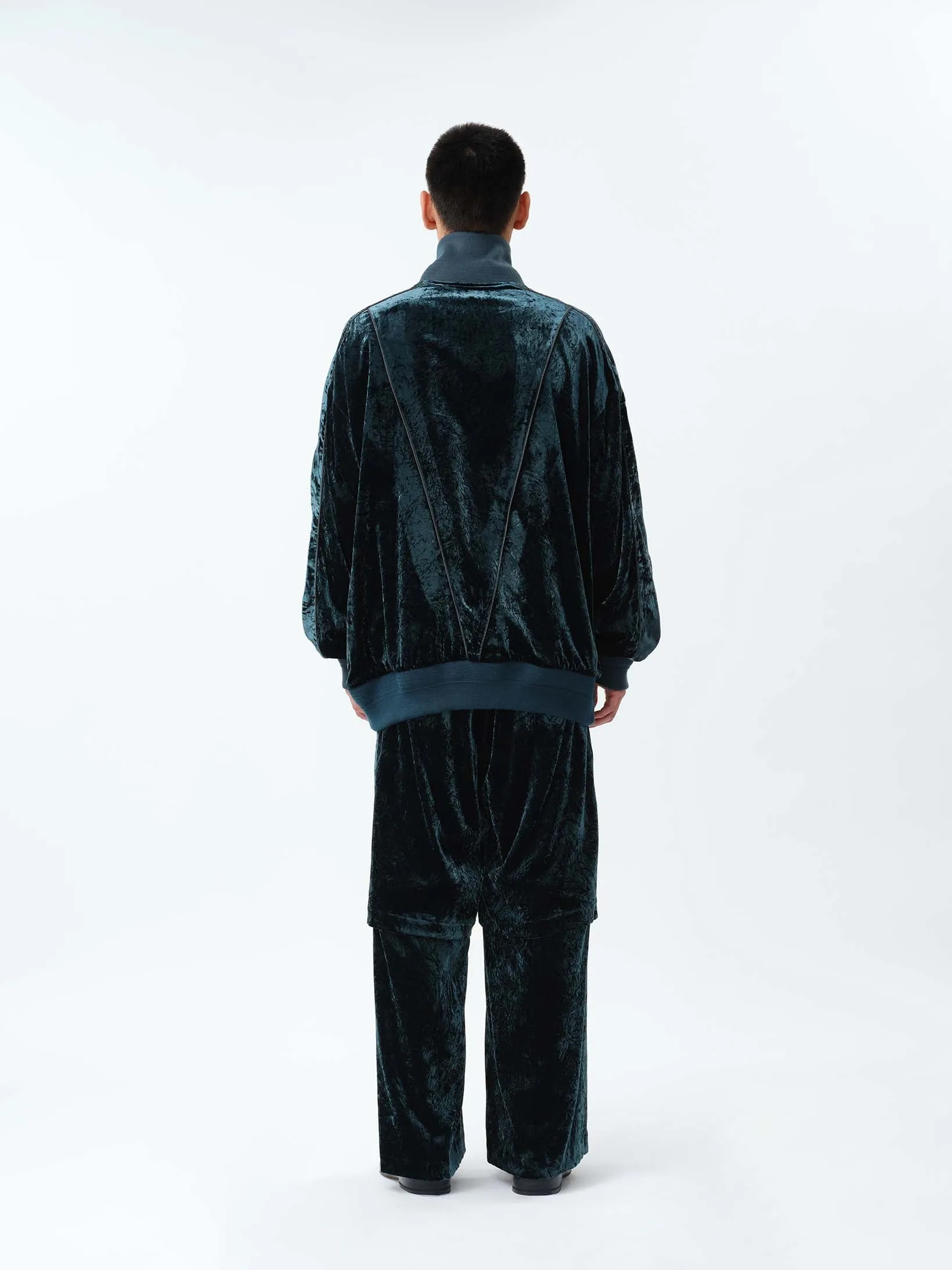 VELVET TRANSFORM EASY TRACK PANTS .12【GREEN】