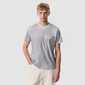 Washed Pocket Tee (Seagrey)