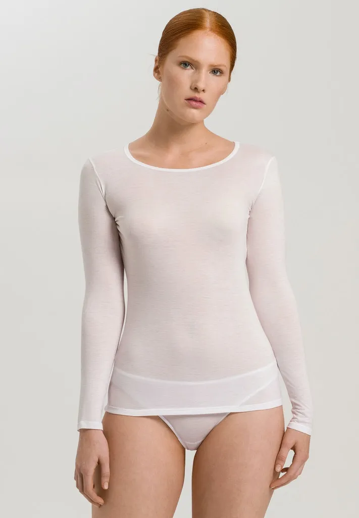 White Ultralight Long-sleeve Shirt