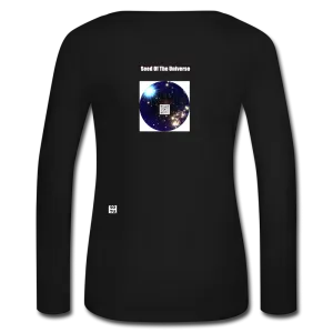 Women’s Long Sleeve  V-Neck Flowy Tee