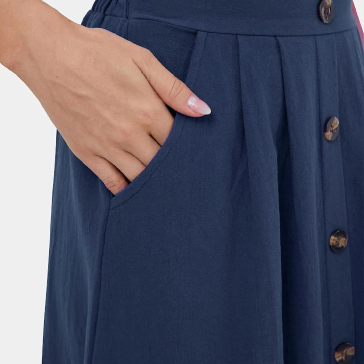 Womens Short Skirt 2024 Women Casual Skirts Frill Tie Waist A Line Midi Skirt With Pockets White Pleated Skirt
