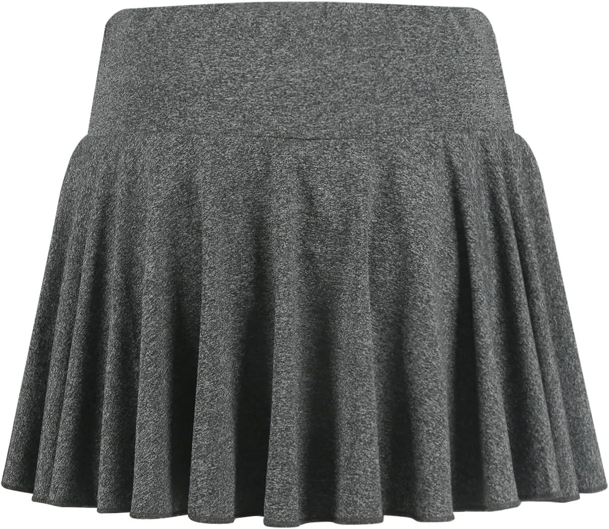 Women's Summer Athletic Loose Trendy Elastic High Waist Solid Color Yoga Fitness Tennis Skirts 2025 Inner Shorts, S-2XL