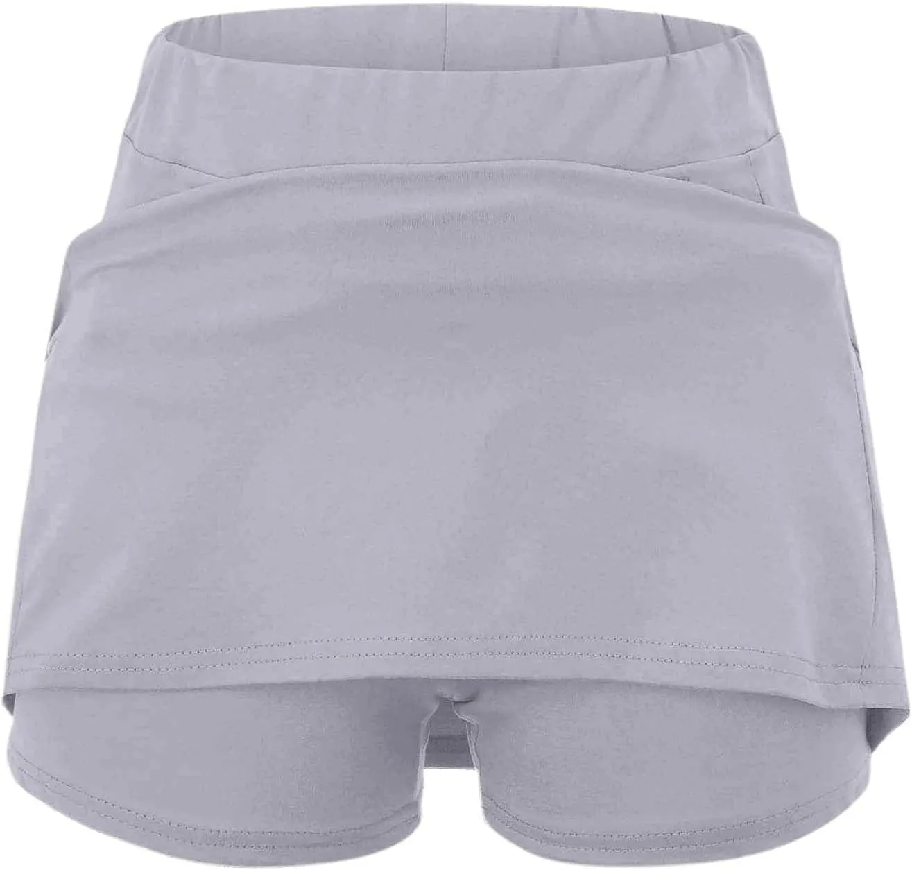 Womens Summer Skorts with Pockets Tummy Control Plus Size Skorts for Women High Waist Athletic Sports Skirt