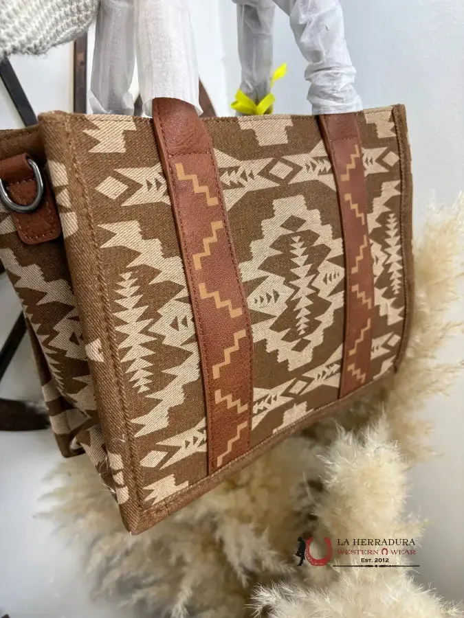 WRANGLER AZTEC BROWN HANDBAG