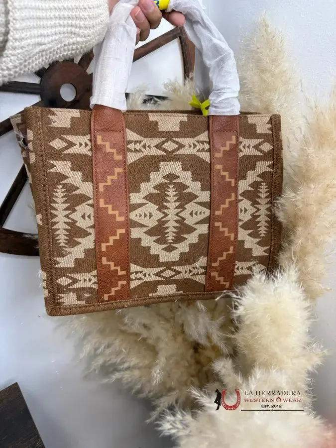 WRANGLER AZTEC BROWN HANDBAG