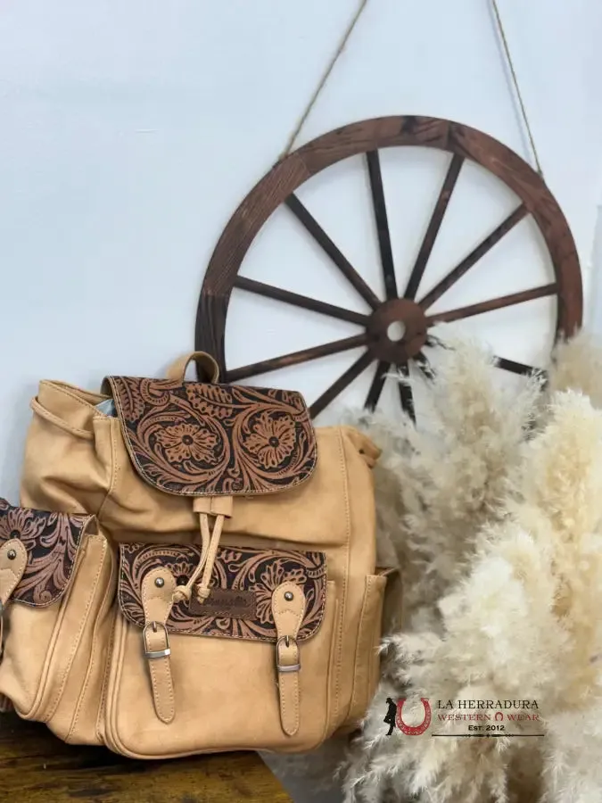 WRANGLER BOOKBAG LIGHT BROWN