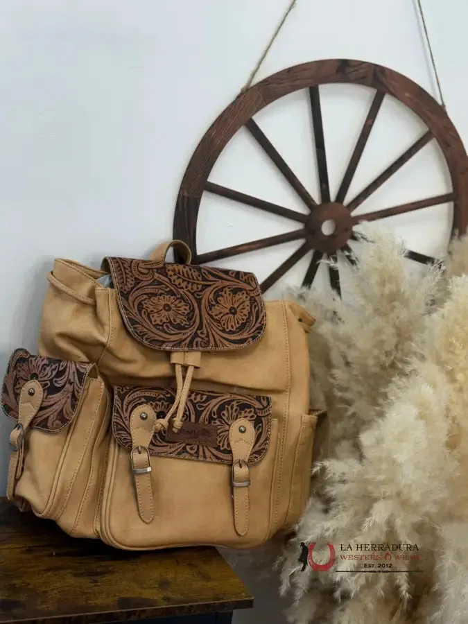 WRANGLER BOOKBAG LIGHT BROWN
