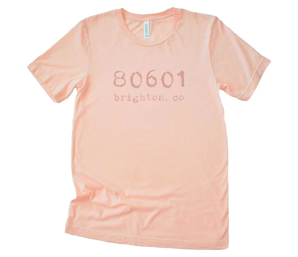 Zip Code - Custom T-Shirt
