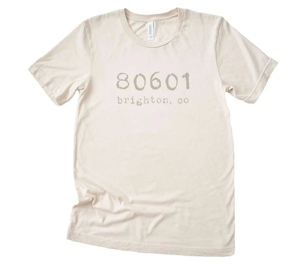 Zip Code - Custom T-Shirt